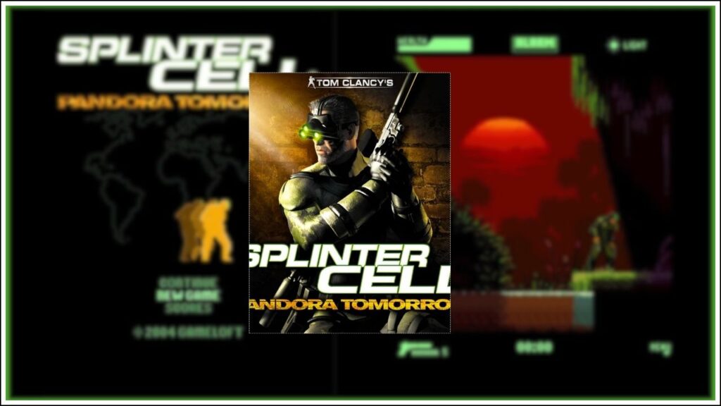 gameloft splinter cell pandora tomorrow