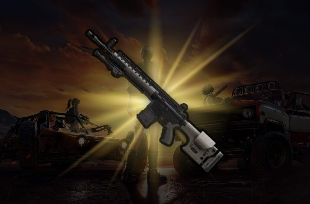 mk12 dmr dengan fire rate kenceng parah