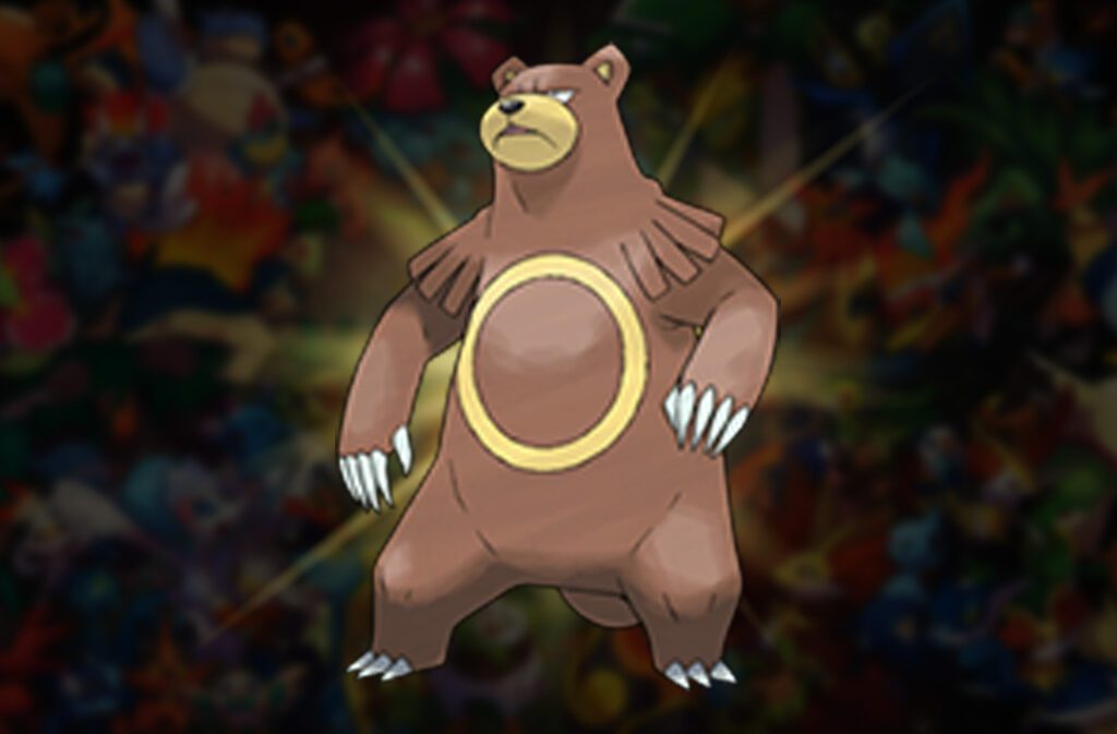 pokemon tipe normal terkuat (ursaring)