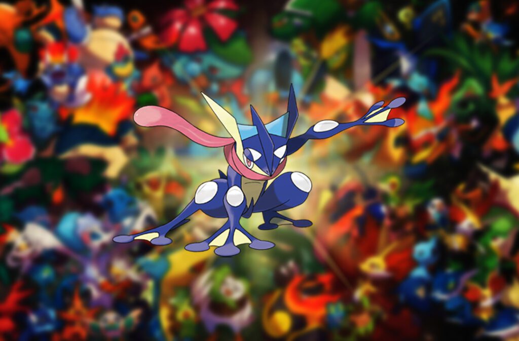 pokemon paling op punya ash (greninja)