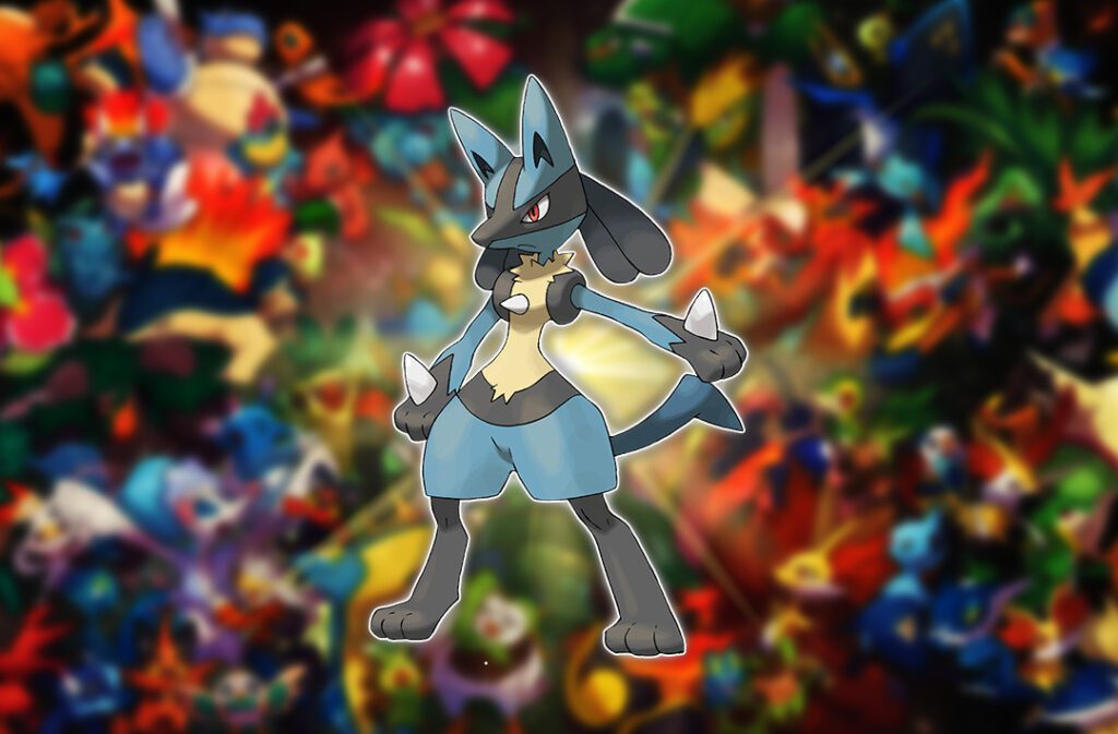 pokemon paling op punya ash (lucario)