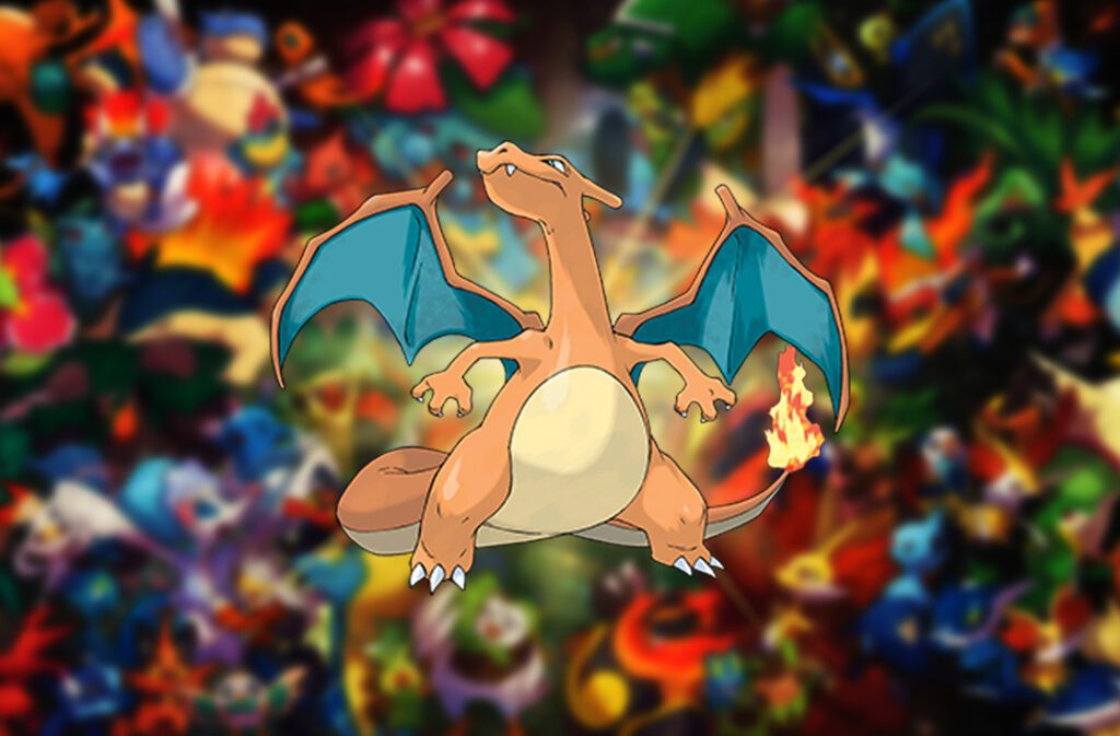pokemon paling op punya leon (charizard)