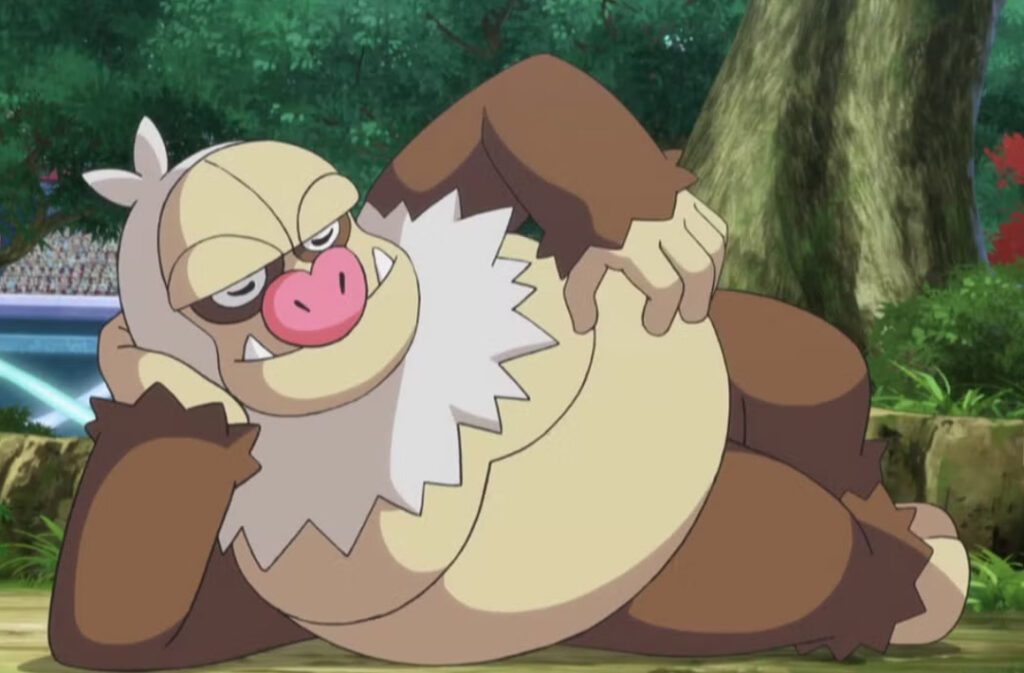 slaking adalah pokemon tipe normal yang terkuat